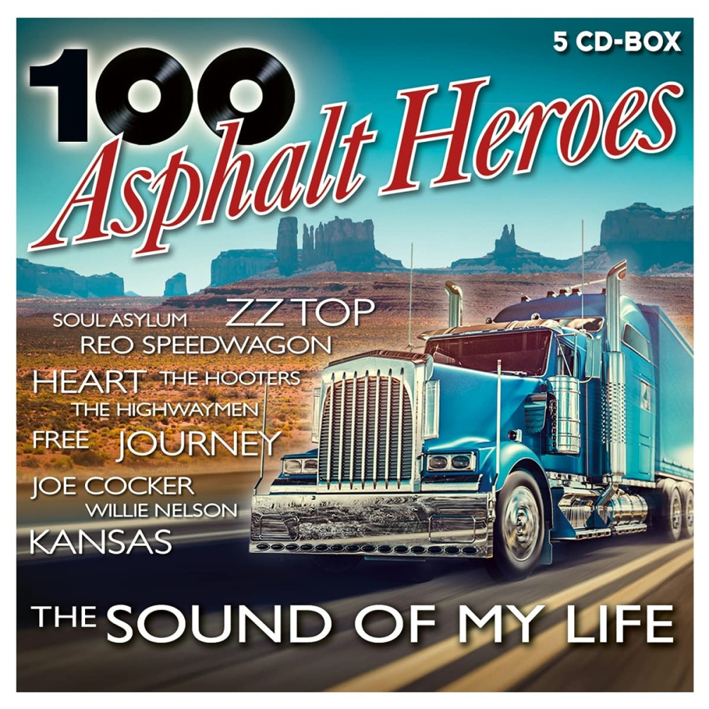 0190759745922 - 100 Asphalt Heroes - The Sound Of My Life (Exklusive 5CD-Box) - Various (CD)