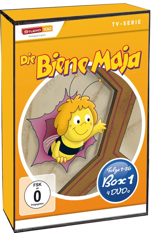 5414233166399 - Seiji Endô - GEBRAUCHT Die Biene Maja - Box 1 [4 DVDs] - Preis vom 02062023 050629 h