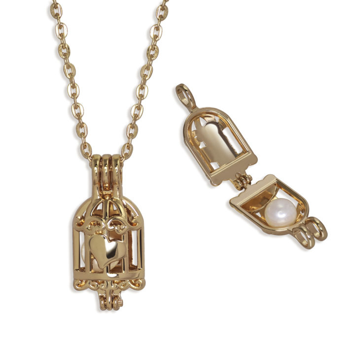 (Os-OB) Kette mit Perlehänger