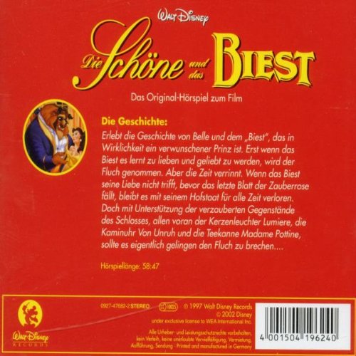 Disney: Die Schöne Und Das Biest (Hörspiel)