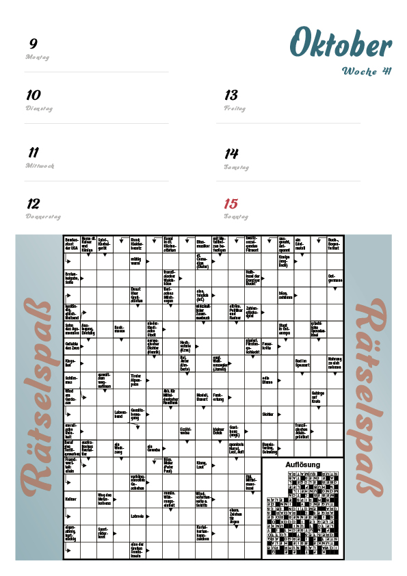 Rentnerkalender 2024