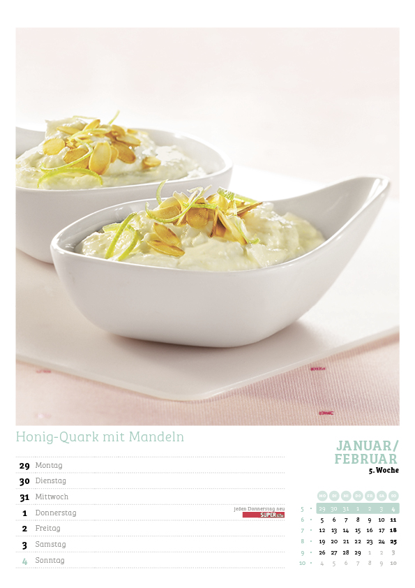 Der große SUPERillu Küchenkalender 2024