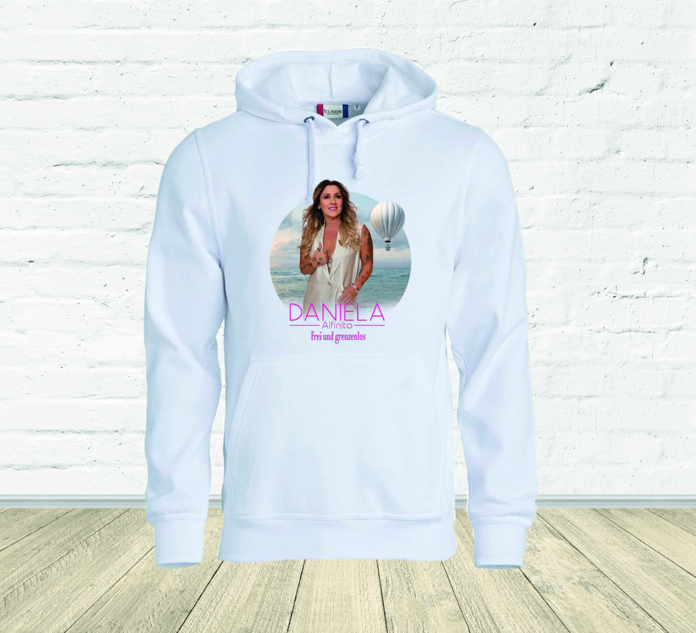 Kapuzenpulli Daniela Alfinito "Frei und grenzenlos"