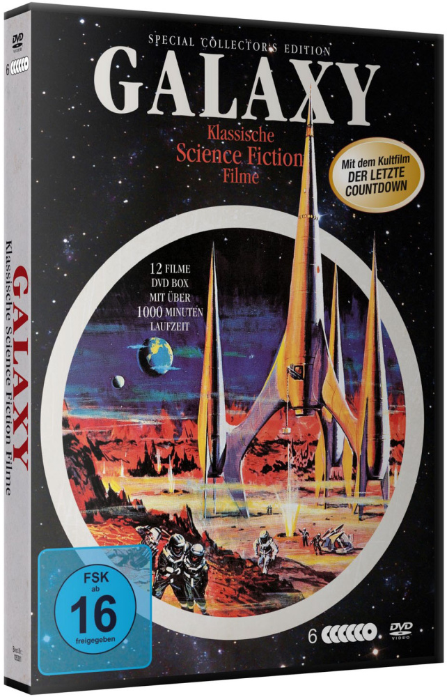 4051238053913 - Galaxy - Klassische Science Fiction Filme DVD-Box (DVD)