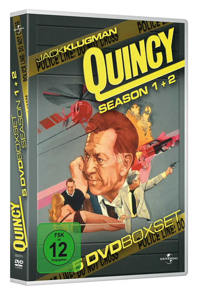 5050582307795 - George Fenady - GEBRAUCHT Quincy - Season 1 + 2 [5 DVDs] - Preis vom 09062023 050546 h