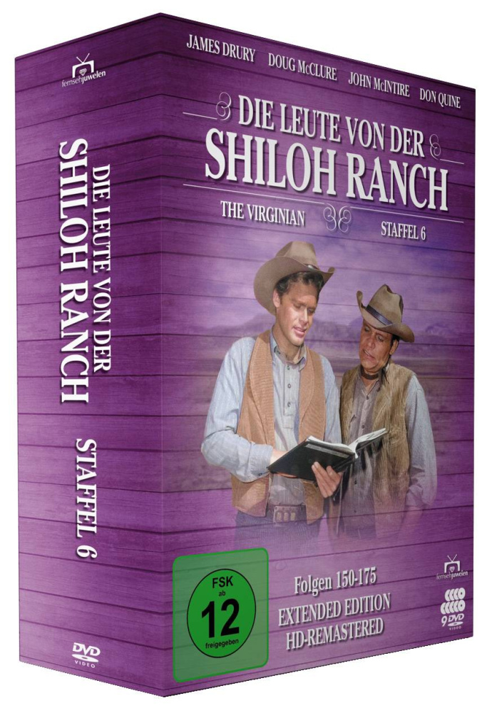 4042564227628 - Don Richardson - GEBRAUCHT Die Leute von der Shiloh Ranch - Staffel 6 (HD-Remastered) (Fernsehjuwelen) (9 DVDs) - Preis vom 28102023 050339 h