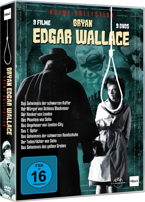 4260696733156 - Bryan Edgar Wallace - Krimi-Collection (DVD)