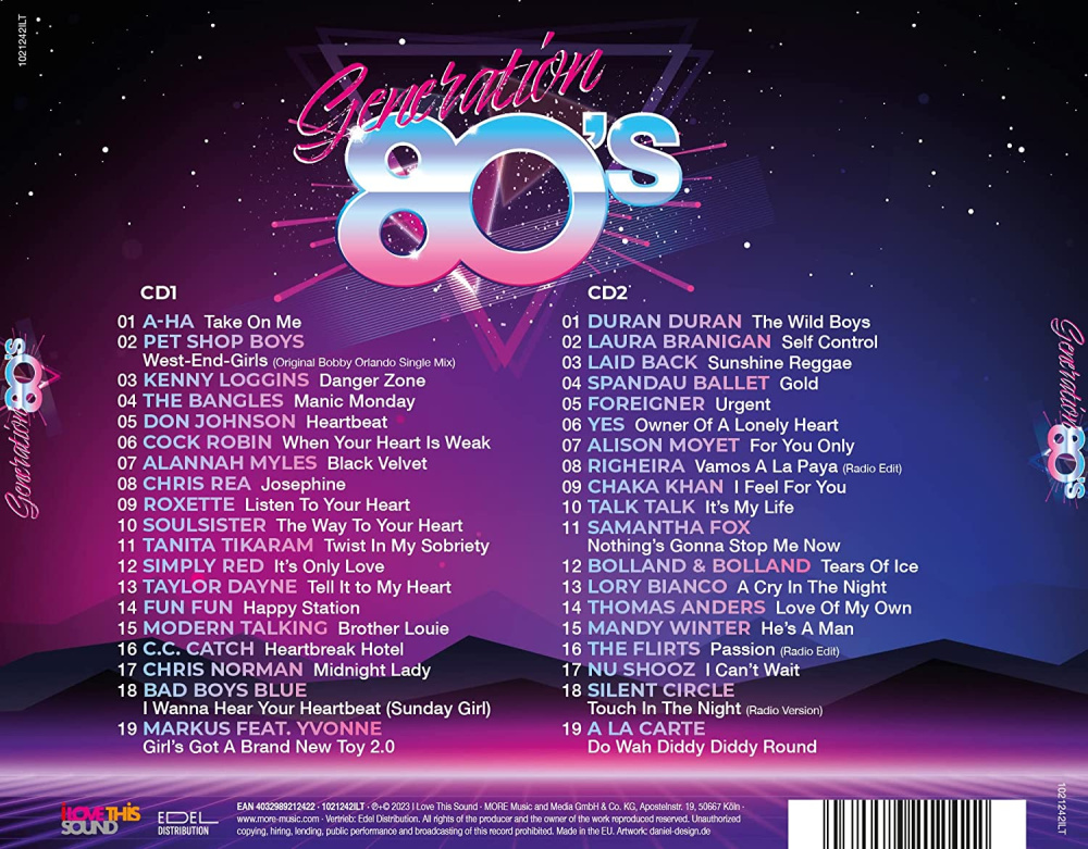 Generation 80s: The Greatest Hits Of The Decade