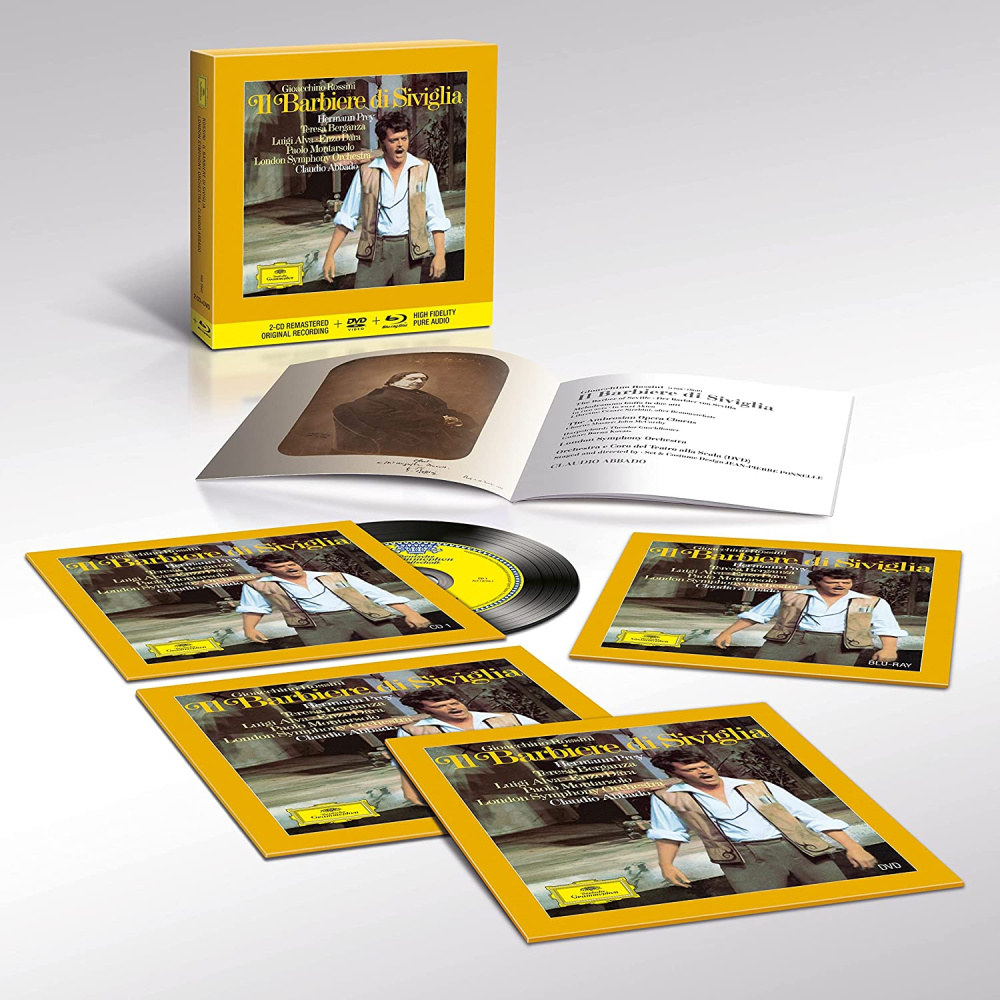 0028948639625 - Claudio Abbado - GEBRAUCHT Claudio Abbado - Rossini Il barbiere di Siviglia (Neuauflage 2023) - Preis vom 02082023 050232 h