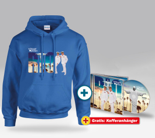 RIO Fan-Set Kapuzenpulli + CD + GRATIS Kofferanhänger