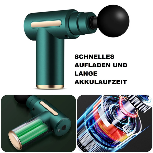 Massagepistole grün (Exklusives Angebot)