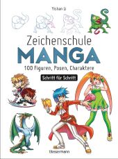 zeichenschule_manga_100_figuren_posen_charaktere_schritt_fuer_schritt