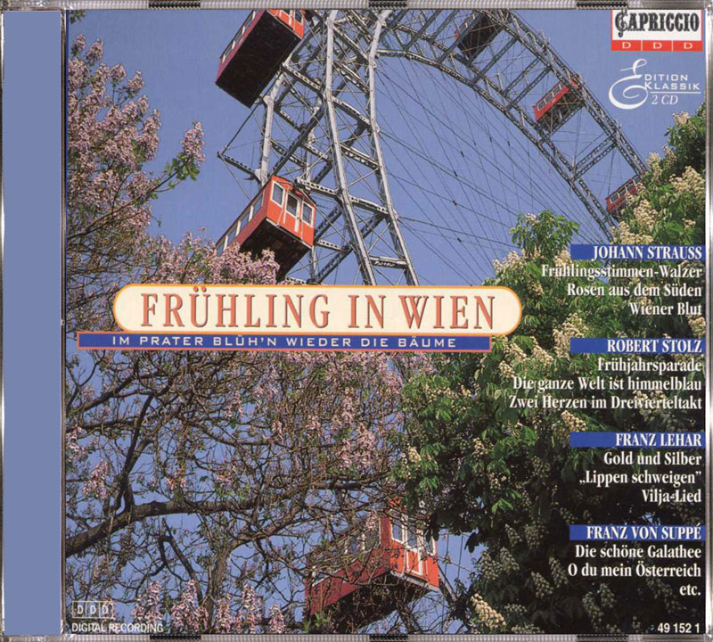 4006408491521 - Frühling in Wien - Im Prater blüh
 wieder die Bäume - Various (CD)