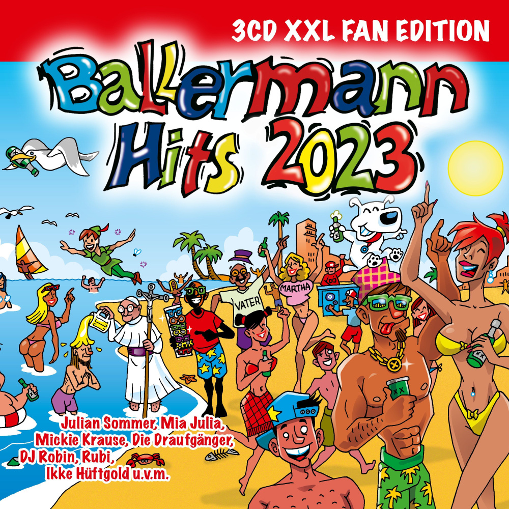 0600753983492 - Ballermann Hits 2023 (XXL Fan Edition 3 CDs) - Various (CD)