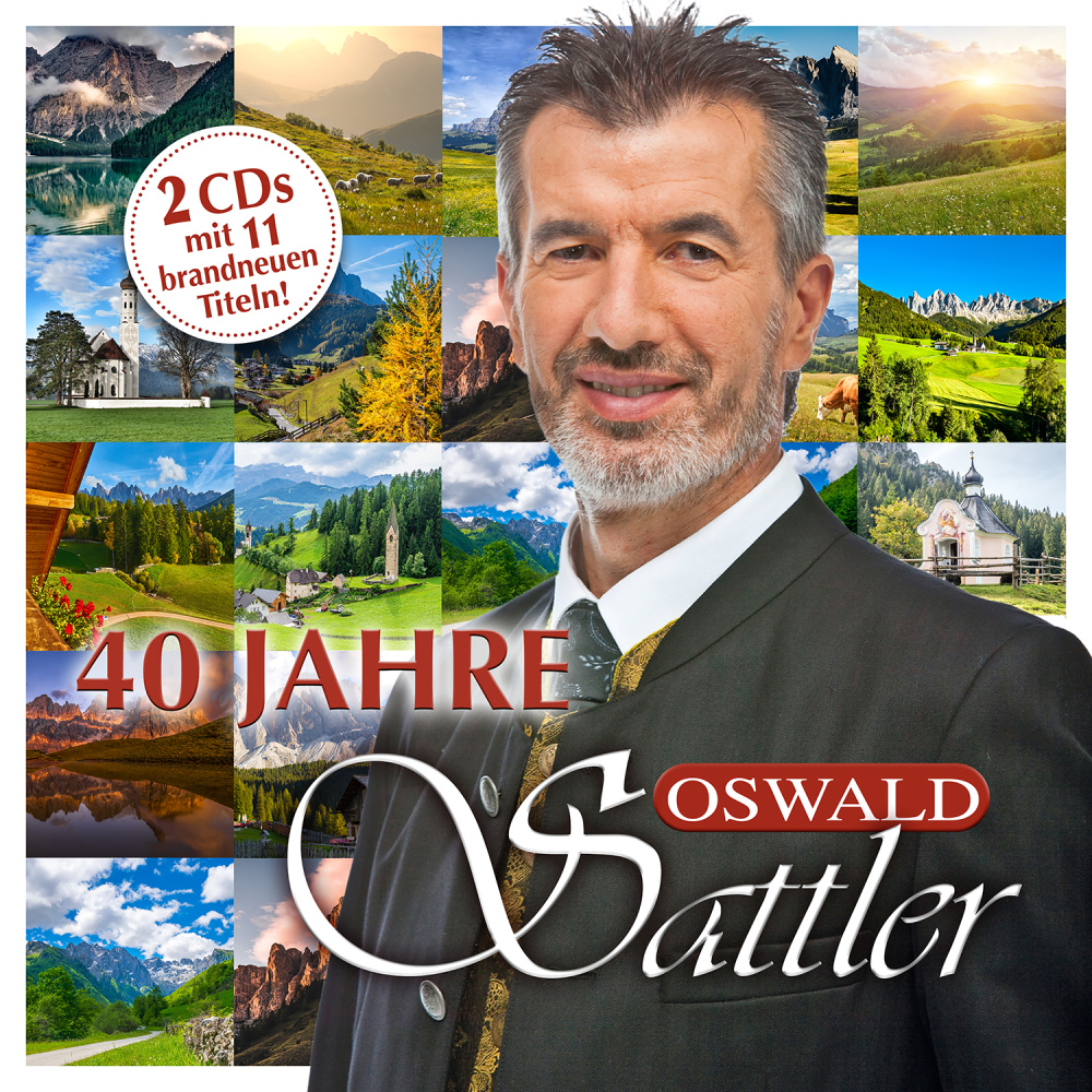 0602455713957 - Oswald Sattler - GEBRAUCHT 40 Jahre - Preis vom 24102023 050650 h