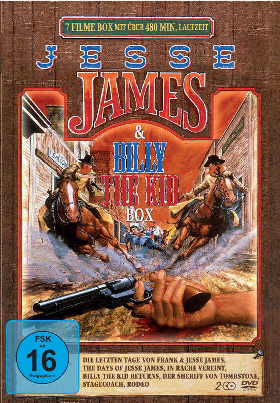 4051238081121 - Jesse James & Billy the Kid Box (DVD)