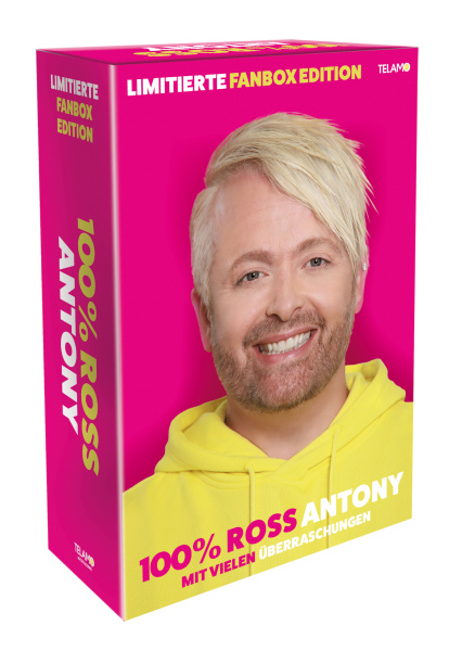 100% Ross Fanbox + GRATIS CD "Mein Freund Button" (Handsigniert)