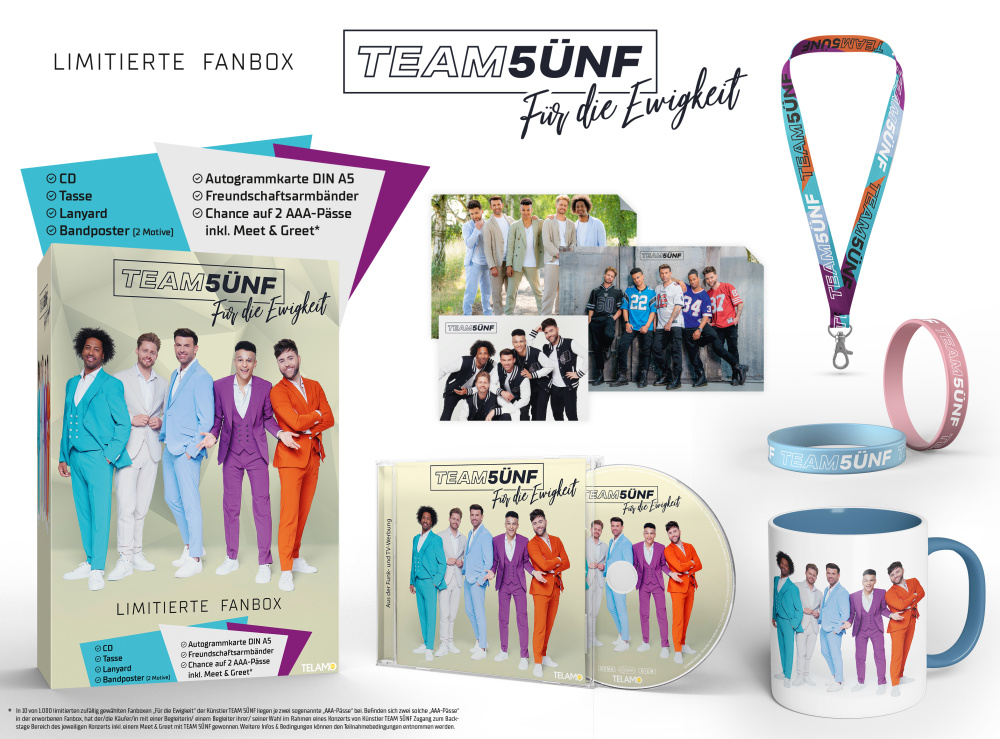 4050538952131 - Für Die Ewigkeit(LtdFanbox Edition) - Team 5ünf (CD) 4050538952131 - Für Die Ewigkeit(LtdFanbox Edition) - Team 5ünf (CD)