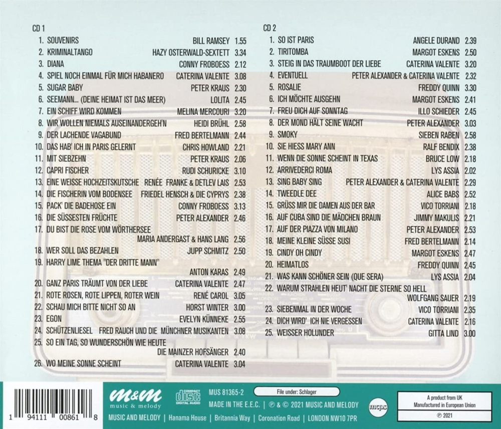 Deutsche Wirtschaftswunder Hits Vol.1