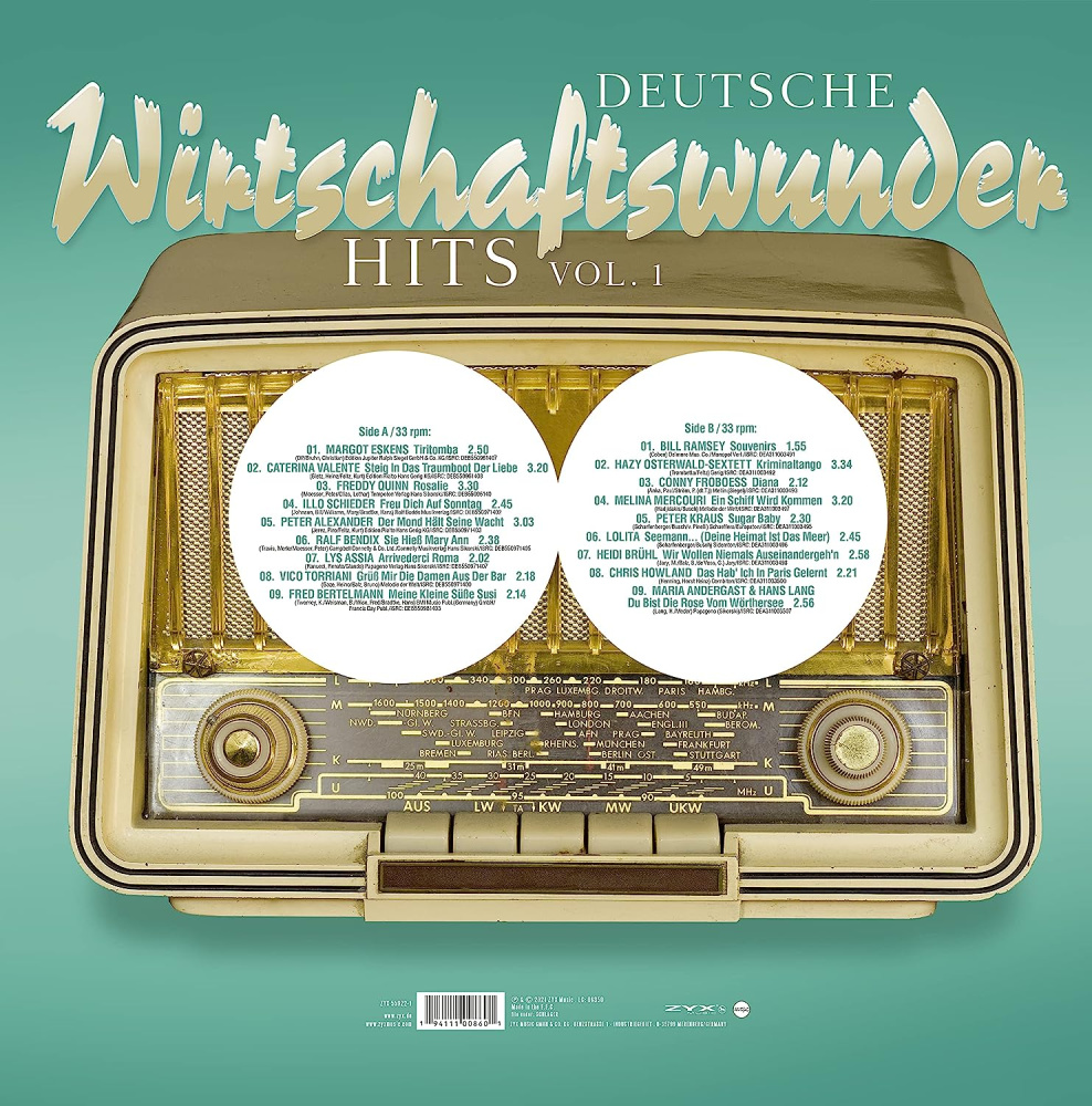 Deutsche Wirtschaftswunder Hits Vol.1 (Vinyl)