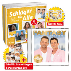 fantasy_das_beste_schlager_fuer_alle_gold_edition_gratis_tasse_schlager_fuer_alle_fantasy_stickerbogen_postkartenset