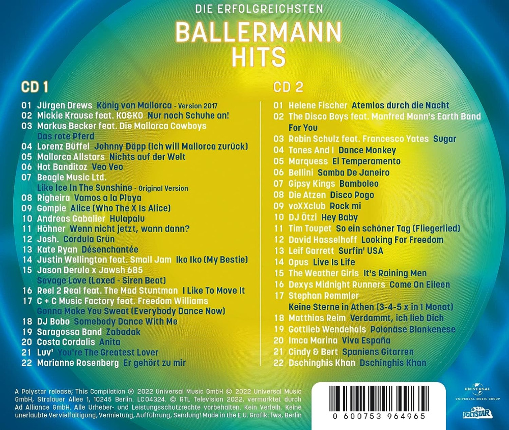 Die Ultimative Chartshow - Ballermannhits