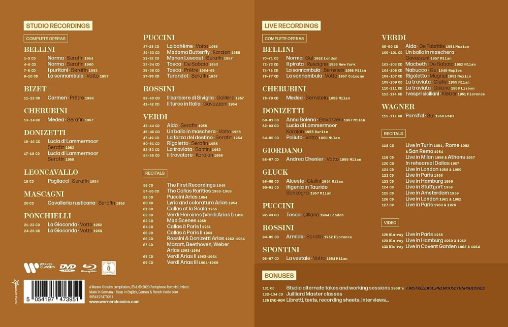 La Divina - Maria Callas in all her roles