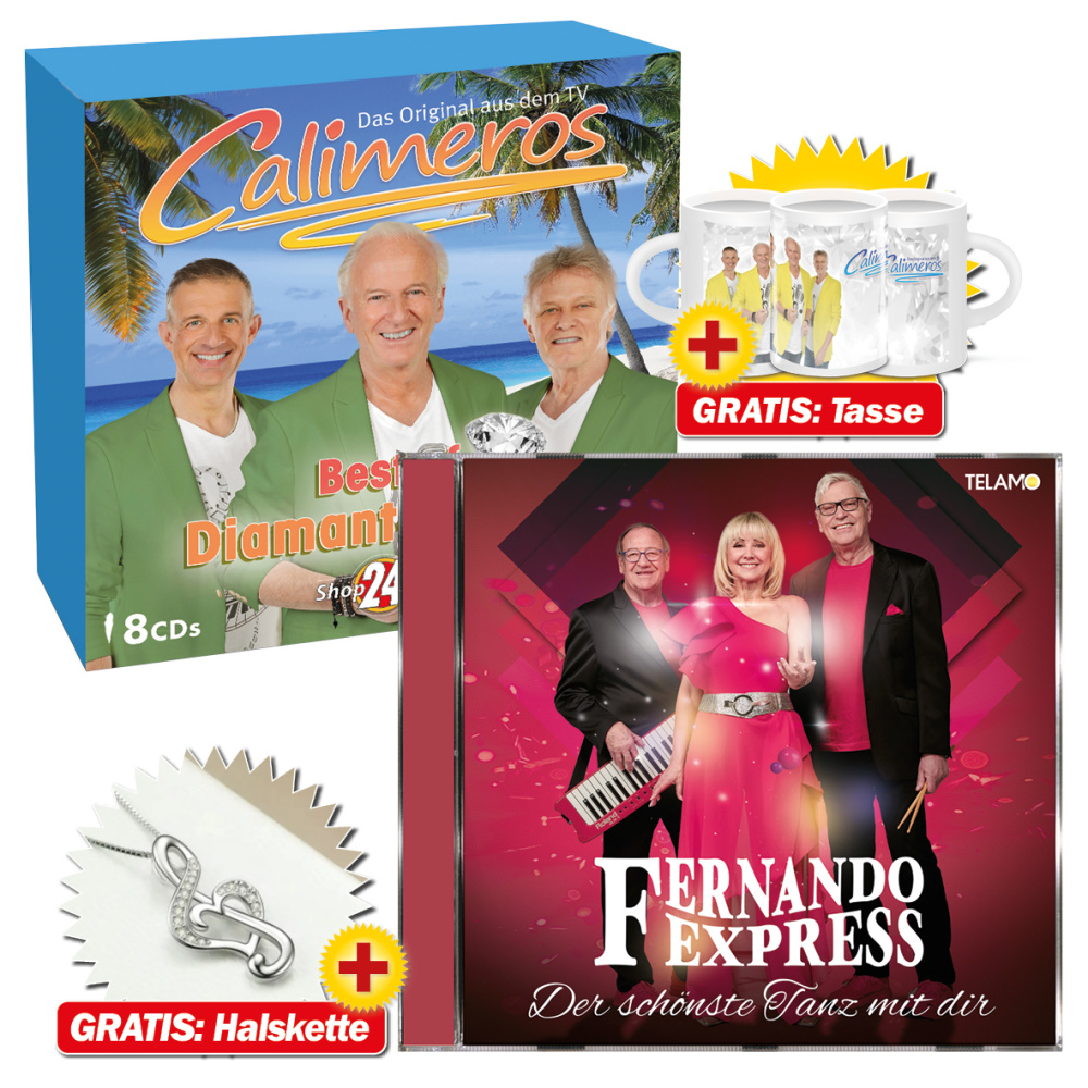 Produktabbildung: Best Of: Diamant-Edition + Der schönste Tanz mit dir + GRATIS Fan-Tasse & Kette