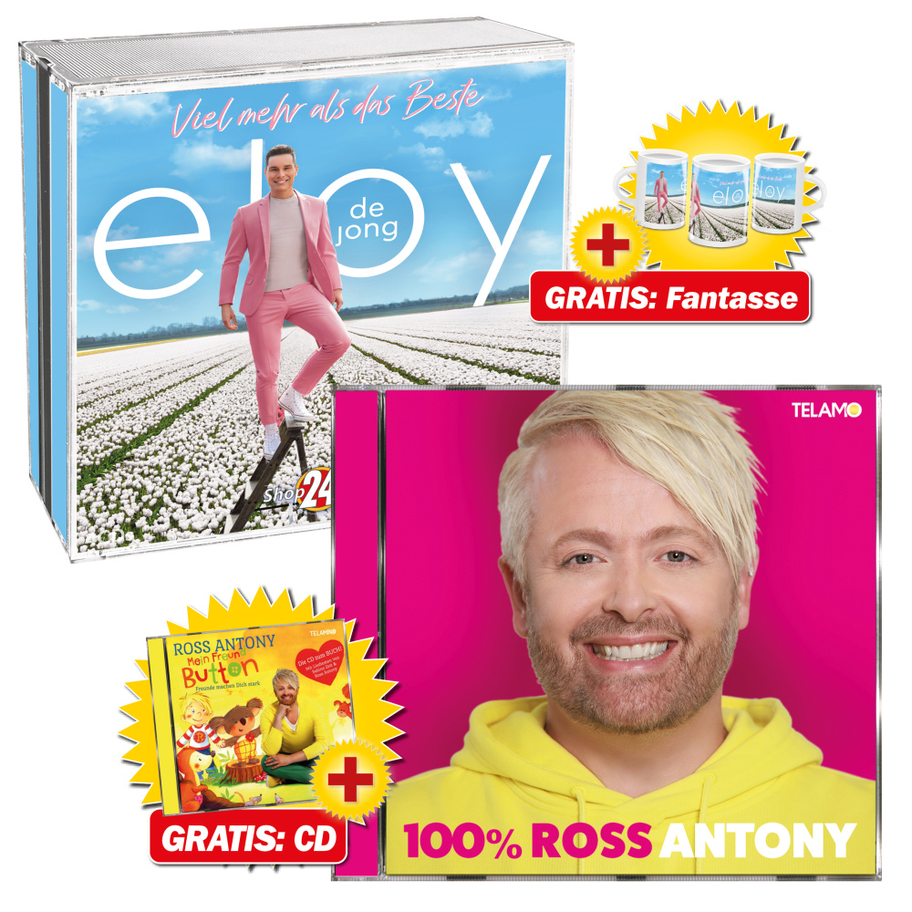 Viel mehr als das Beste + 100% Ross + GRATIS CD "Mein Freund Button"