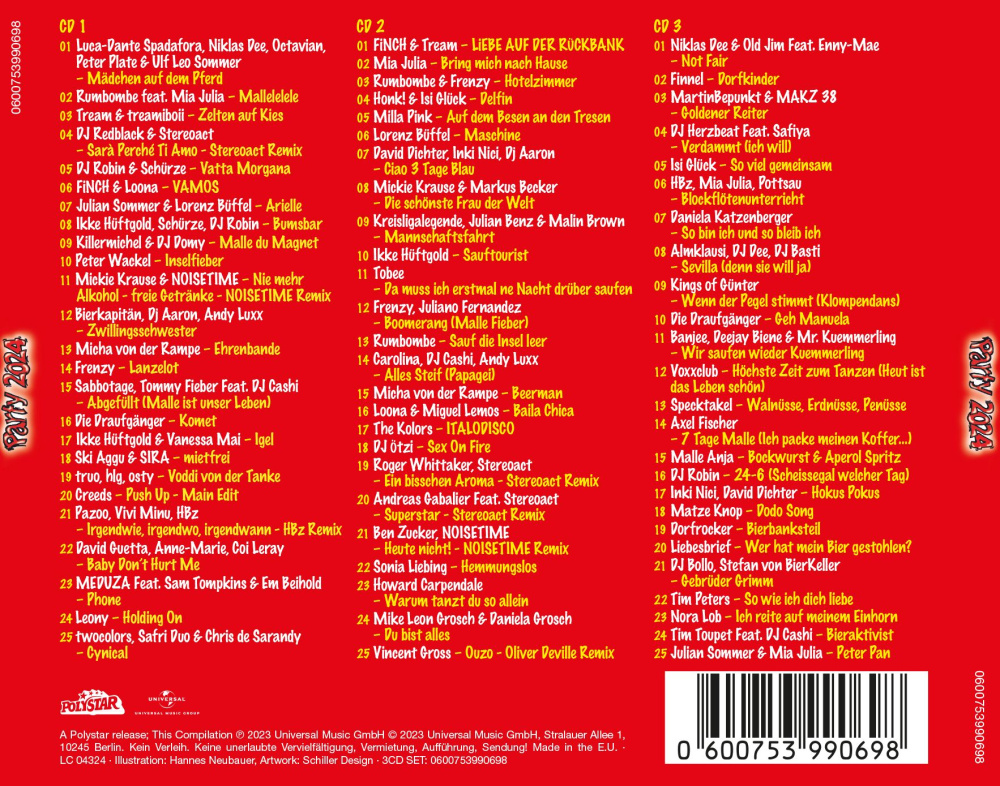 Ballermann Hits Party 2024 XXL Fan Edition