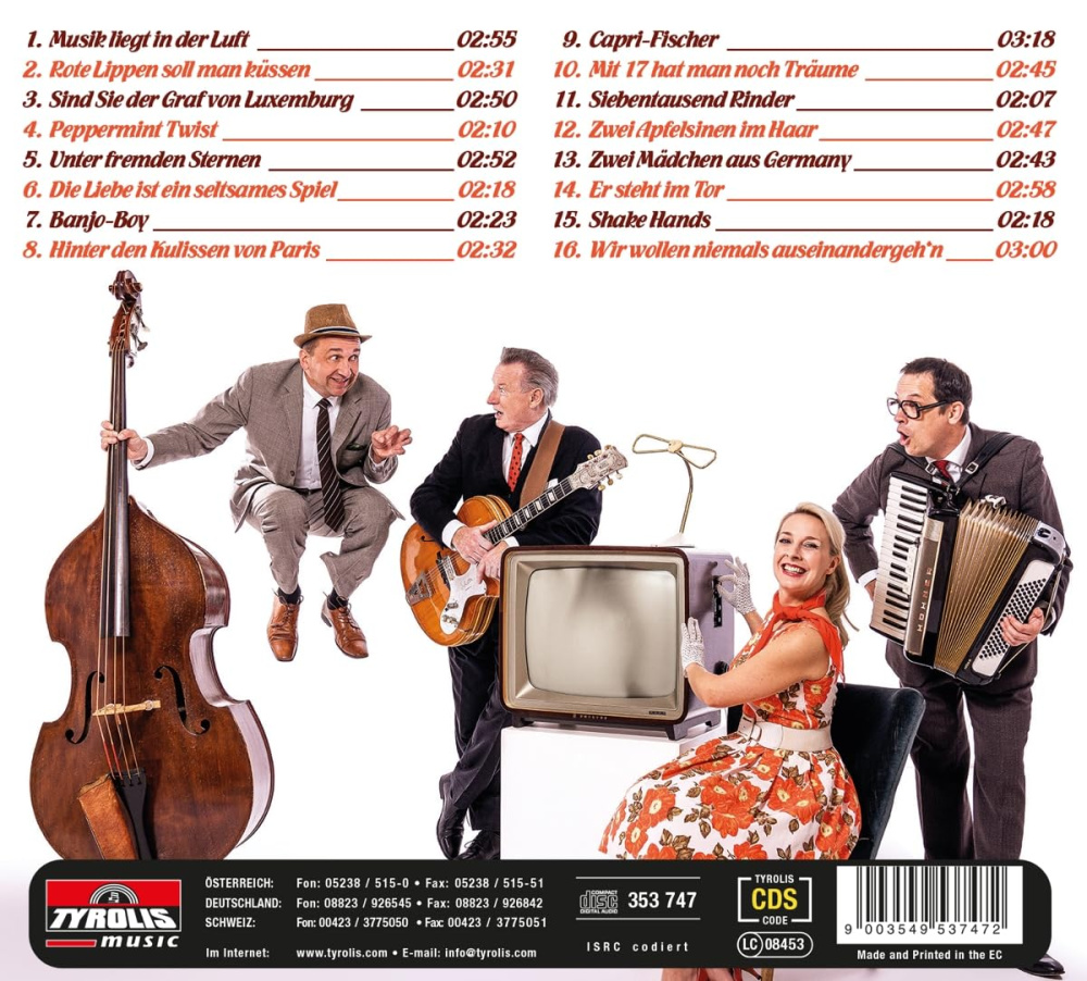 Musik liegt in der Luft-Die wunderbaren Schlager der 50er & 60er