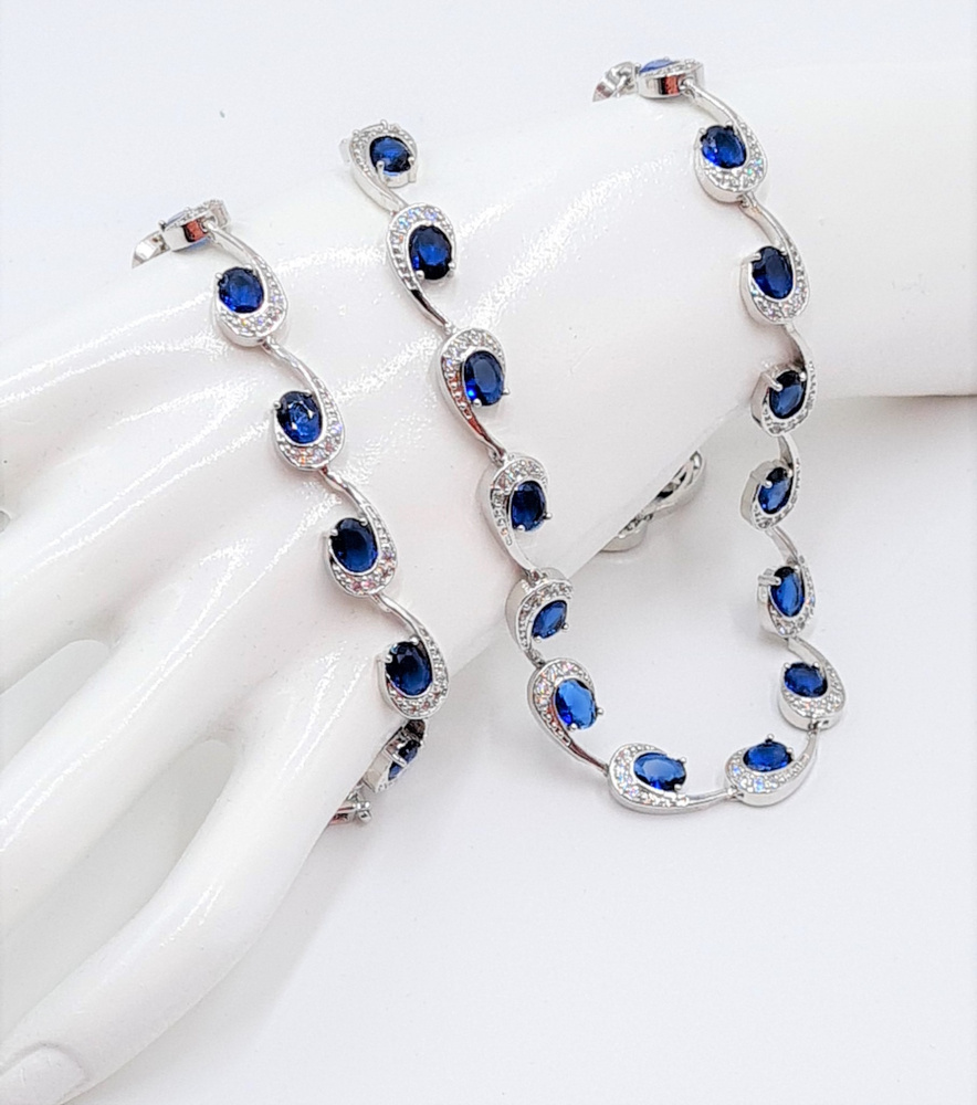 Schmuck-Set "Blue Diamond"