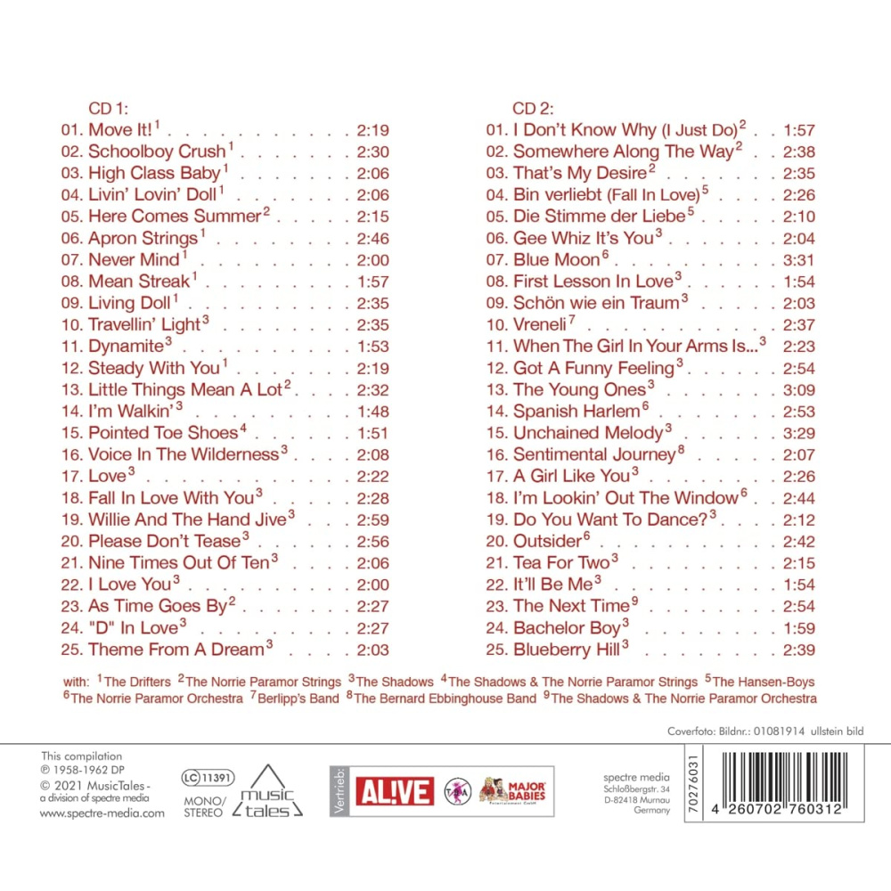 The Young Ones - 50 Greatest Hits