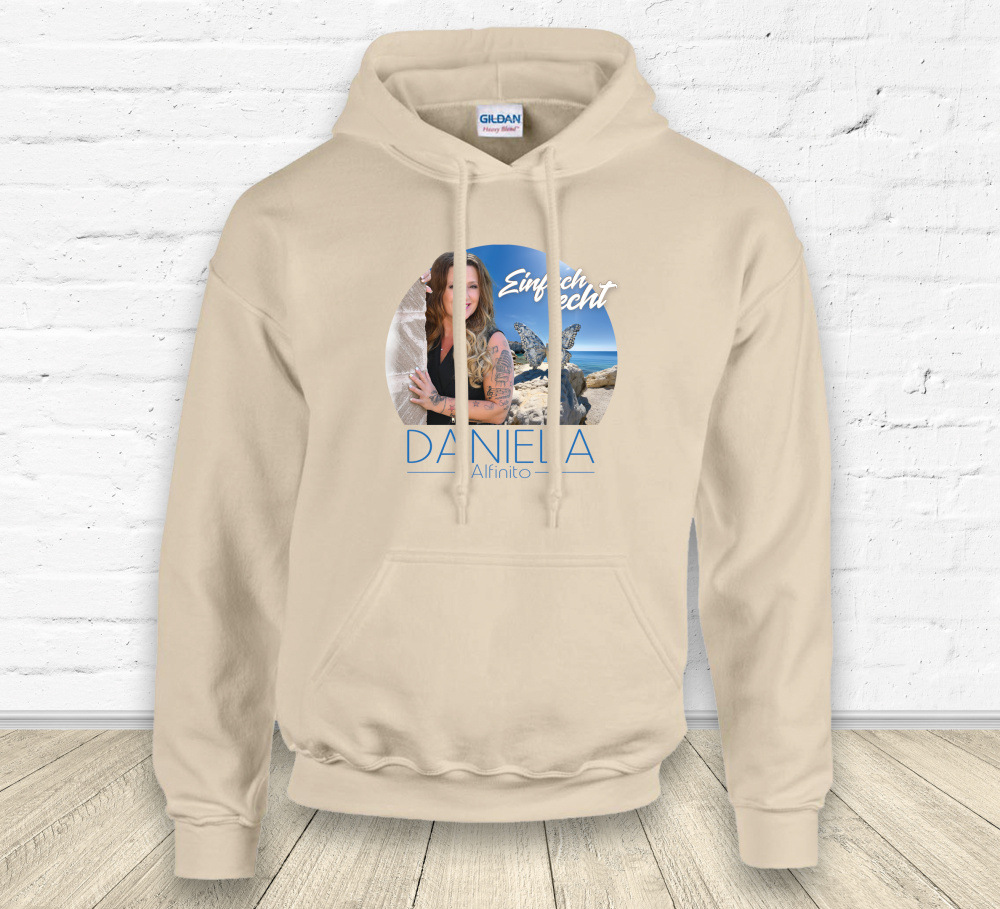 Fan-Kapuzenpulli Daniela Alfinito "Einfach echt"