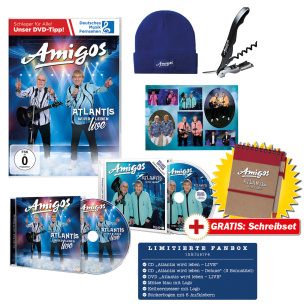 Atlantis wird leben (Live Edition) Fanbox + GRATIS Schreibset