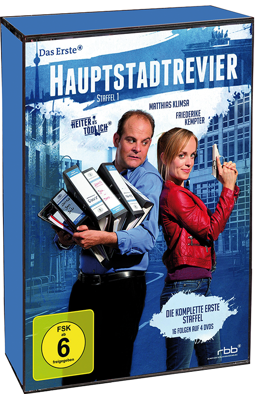 4042999122109 - Heiter bis Tödlich Hauptstadtrevier - Staffel 1 (DVD)