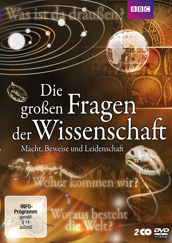 4006448759438 - Die großen Fragen der Wissenschaft - Macht Beweise und Leidenschaft (DVD)