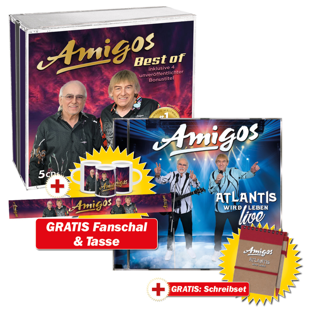 Atlantis wird leben (Live Edition) + Best Of + GRATIS Fanschal