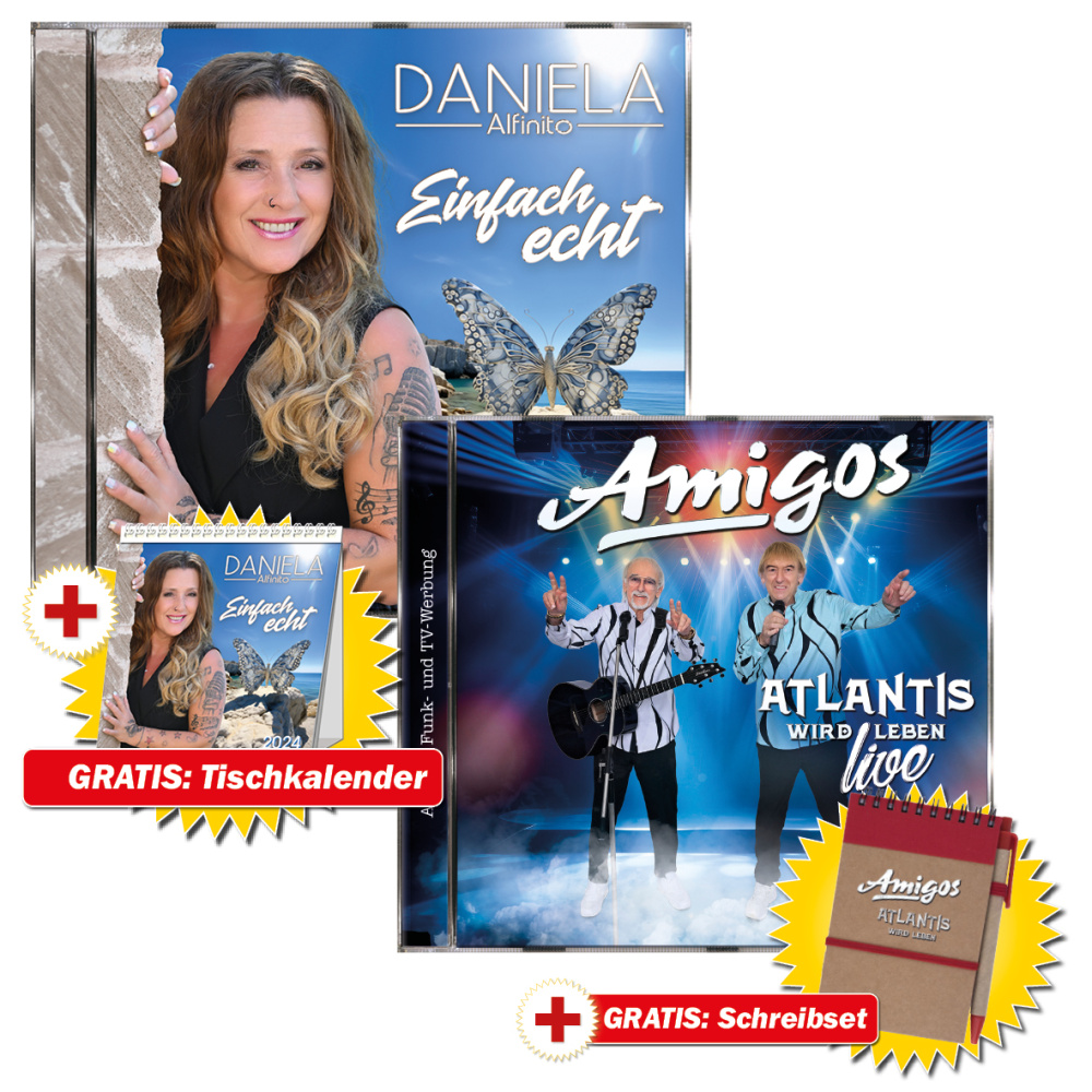 Atlantis wird leben (Live Edition) + Einfach echt