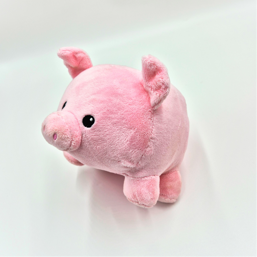 Piggy, das flauschige grunzende Sparschwein