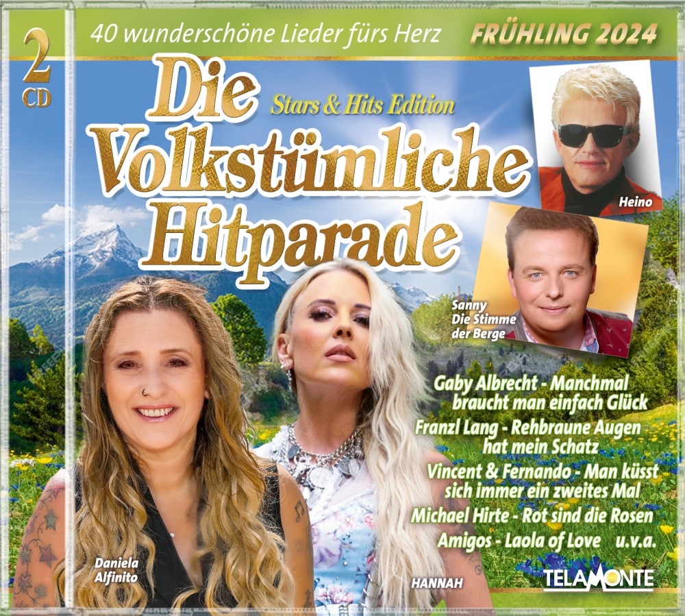 Die Volkstümliche Hitparade Frühling 2024