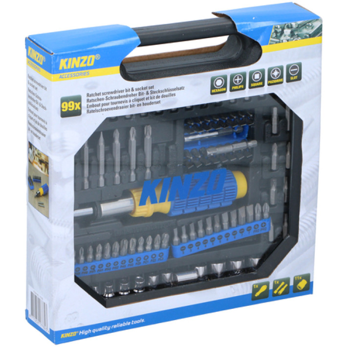 Ratschen-Schraubendreher-Set 99-teilig