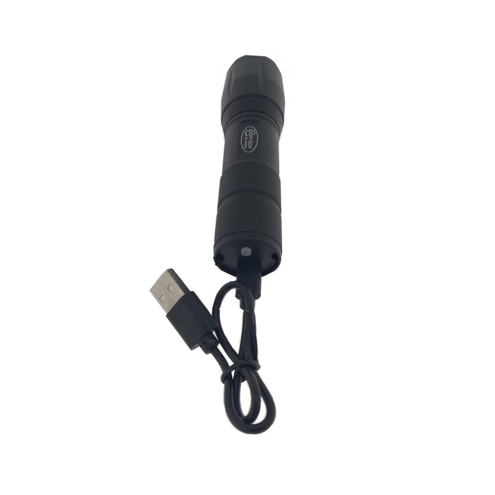 Wiederaufladbare Taschenlampe COB und LED 