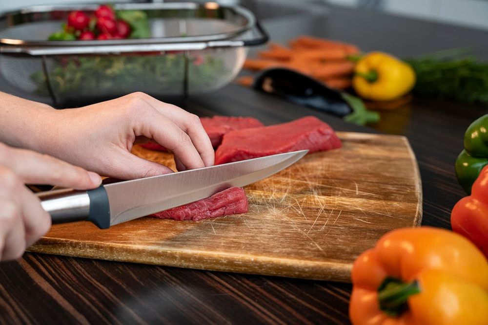 Messer-Set aus Edelstahl 5-teilig