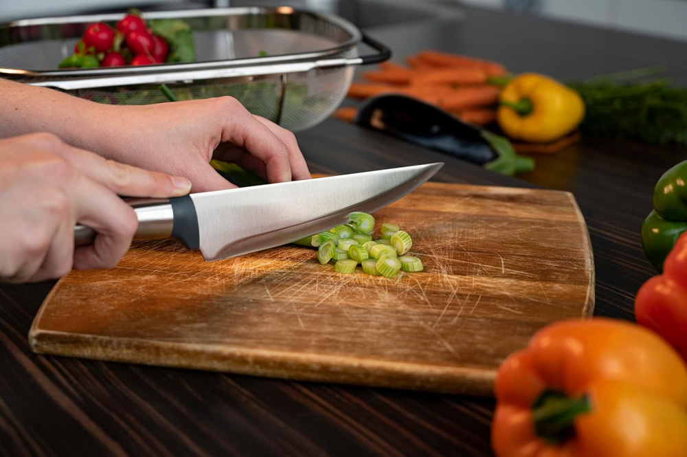 Messer-Set aus Edelstahl 5-teilig