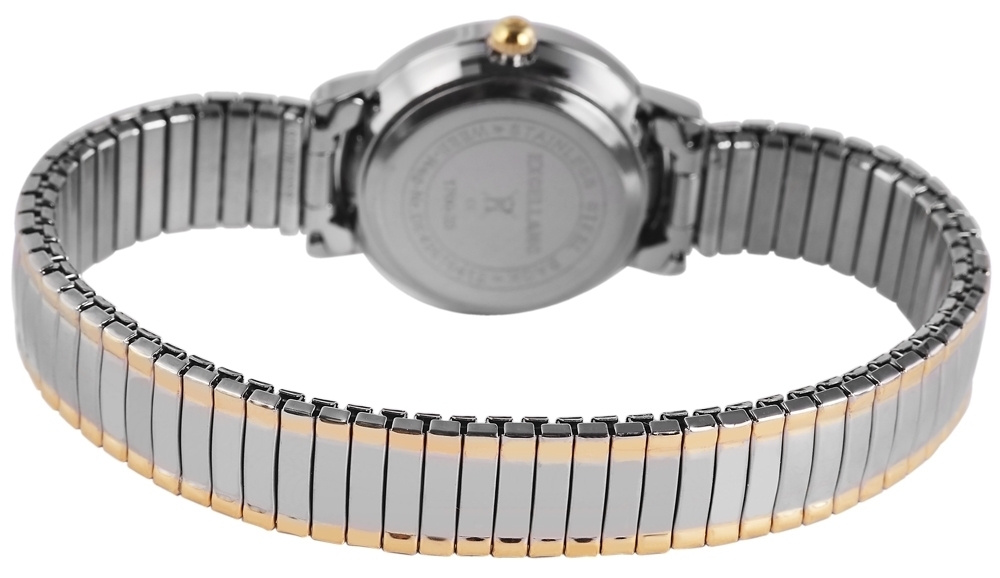 Damenuhr mit Edelstahlzugband Excellanc