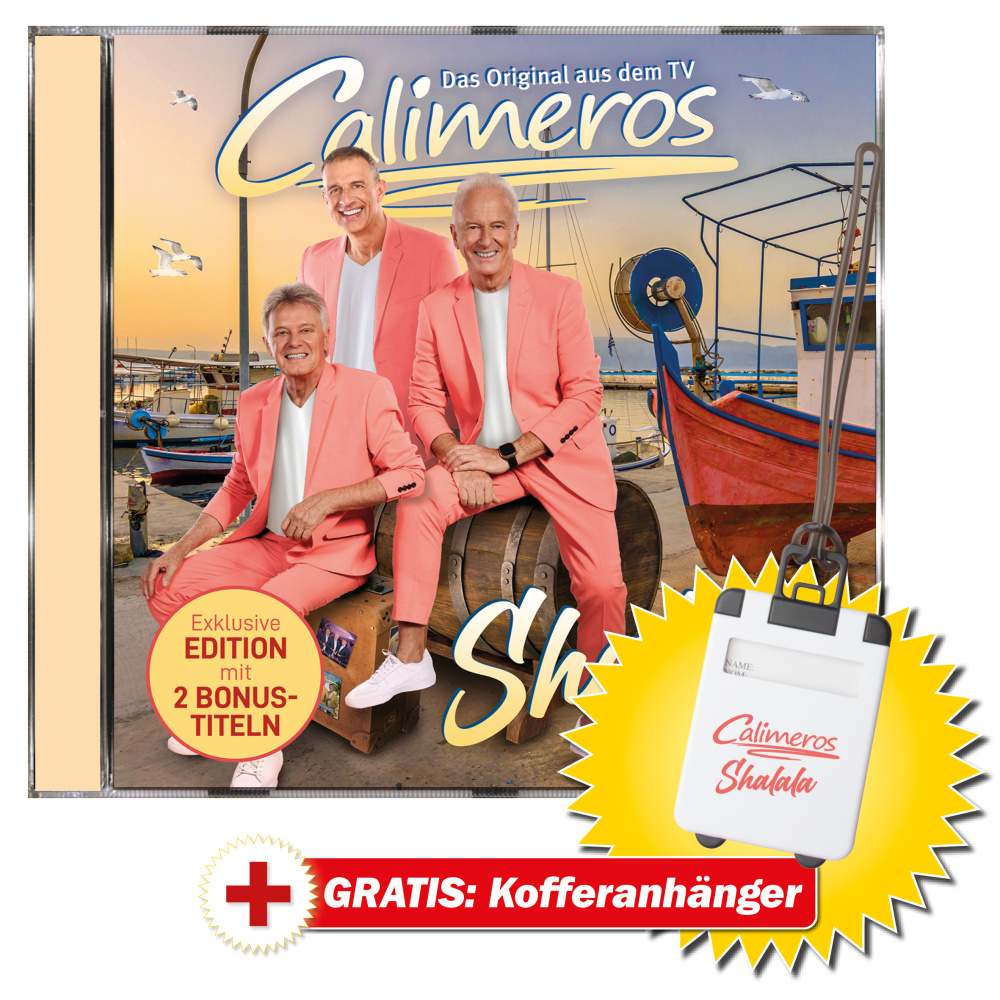 Shalala + XXL Hit-Paket + GRATIS Kofferanhänger