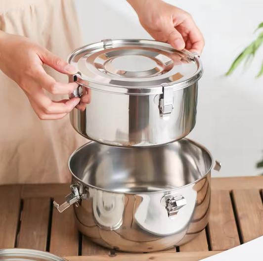 Lunchboxen-Set rund 2-tlg.