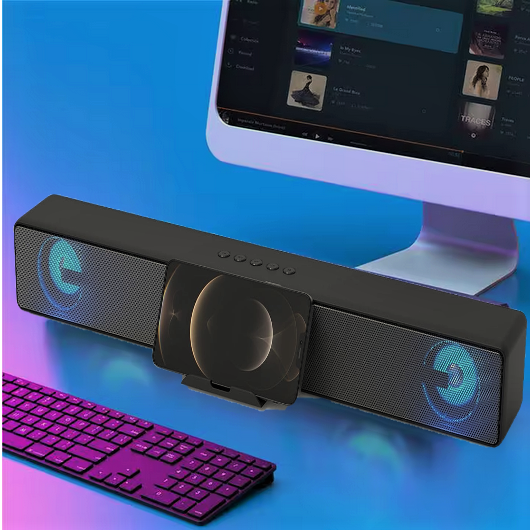 Wireless Soundbar schwarz