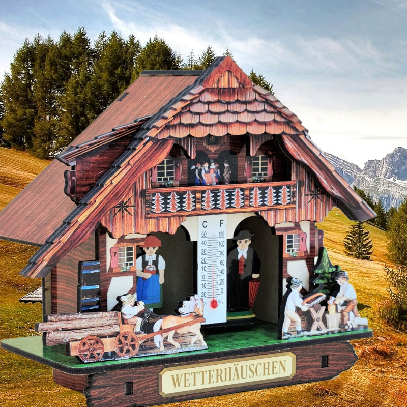 Produktabbildung: Wetterhäuschen Bauernhof 